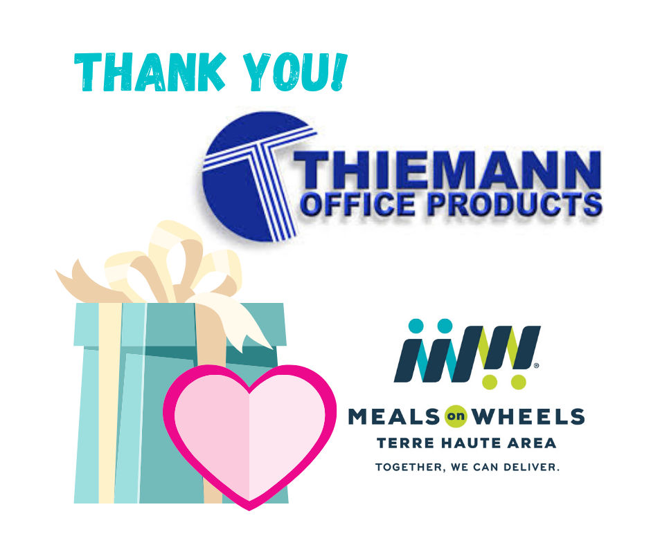 Thiemann's is our office supply provider, and sent us a COVID-19 order with the bill paid in full!