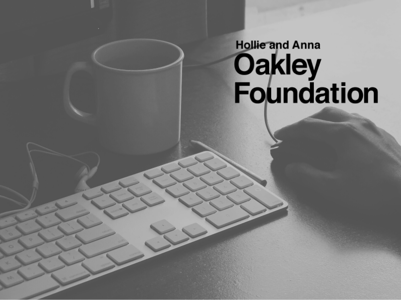 The Oakley Foundation has helped provide technology for our offices in the past, and this year they helped us get a new software system to manage our programs.